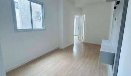 Cobertura com 2 dormitórios, 96 m² - venda por R$ 450.000,00 ou aluguel por R$ 2.817,00/mês - Vila Scarpelli - Santo André/SP