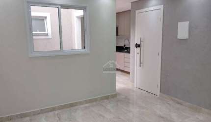 Apartamento com 2 dormitórios à venda, 56 m² por R$ 420.000,00 - Vila Scarpelli - Santo André/SP