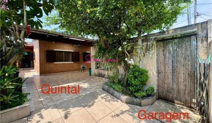 Casa para Venda em São Vicente, Parque Bitaru, 3 dormitórios, 1 suíte, 2 banheiros, 1 vaga