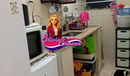 Sala Living para Venda em São Vicente, Parque Prainha, 1 dormitório, 1 banheiro, 1 vaga