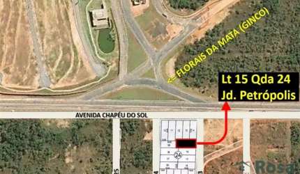 Terreno residencial Bairro Petropolis VG,  em frente ao Florais da Mata, Várzea Grande - TE6008