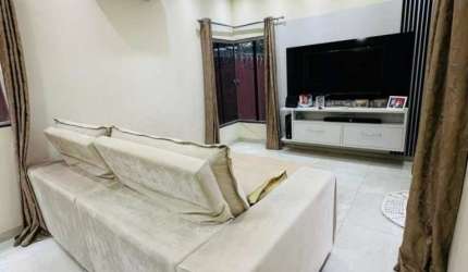 Casa semi-mobiliada, 4 quartos sendo 2 suítes,  Centro-norte, Varzea Grande - CA7816