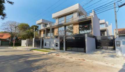Casa em condomínio fechado com 3 quartos à venda na Rua Frederico Trevisan, 110, Santa Felicidade, Curitiba, 141 m2 por R$ 1.421.990