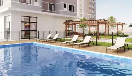 EXCELENTE APARTAMENTO 3 DORMITÓRIOS Á 4  KM DO CENTRO DA CIDADE.