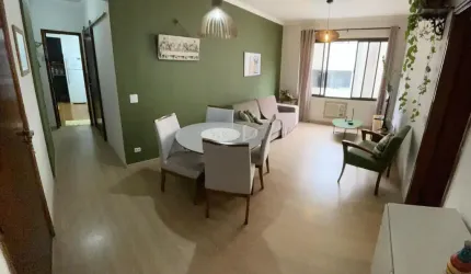 APARTAMENTO REFORMADO 3 DORMS SENDO 1 SUÍTE EXCELENTE LOCALIZAÇÃO, PONTA DA PRAIA SANTOS