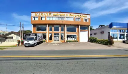 Barracão Industrial com loja e sobreloja + terreno fundos