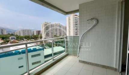 Apartamento para venda na Barra Olímpica, Rio de Janeiro-RJ: 3 quartos, 1 suíte, 2 salas, 2 banheiros, 1 vaga, 69m².