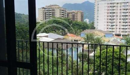 Apartamento para locação no Recreio dos Bandeirantes, Rio de Janeiro-RJ: 2 quartos, 1 suíte, 2 banheiros, 1 vaga de garagem, 80m².