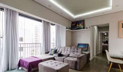 Apartamento no Condomínio Edifício Verona  no Bosque da Saúde com 70m² 2 dormitórios 1 suíte 2 banheiros 1 vagas