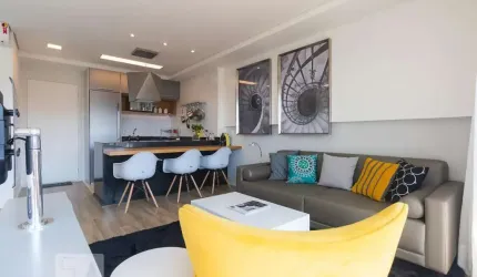 Apartamento à Venda - Chácara Santo Antonio, 1 Quarto,  50 m2