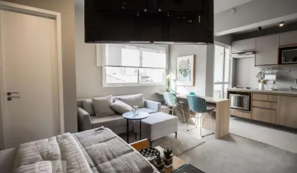 Apartamento à Venda - Pinheiros, 1 Quarto,  30 m2