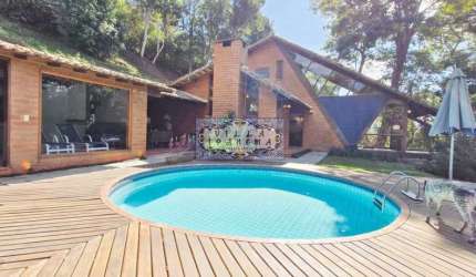Casa em condomínio fechado com 5 quartos à venda na Rua Carvalho Júnior, s/n, Corrêas, Petrópolis, 300 m2 por R$ 1.790.000