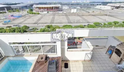 Cobertura com 4 quartos à venda na Avenida Embaixador Abelardo Bueno, Barra da Tijuca, Rio de Janeiro, 230 m2 por R$ 1.500.000