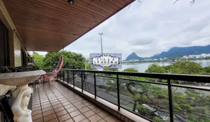 Apartamento com 4 quartos para alugar na Avenida Epitácio Pessoa, Lagoa, Rio de Janeiro, 170 m2 por R$ 18.000