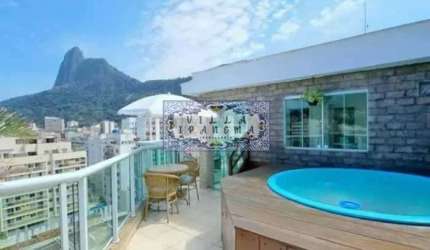 Cobertura com 3 quartos à venda na Rua Sorocaba, Botafogo, Rio de Janeiro, 138 m2 por R$ 1.930.000