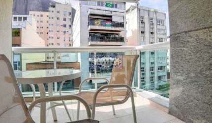 Flat com 1 quarto à venda na Rua Custódio Serrão, Lagoa, Rio de Janeiro, 60 m2 por R$ 1.050.000