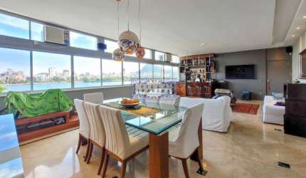 Apartamento com 4 quartos à venda na Avenida Epitácio Pessoa, Lagoa, Rio de Janeiro, 220 m2 por R$ 3.315.000