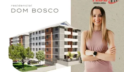 Apartamento 2 dormitórios com elevador Residencial Dom Bosco