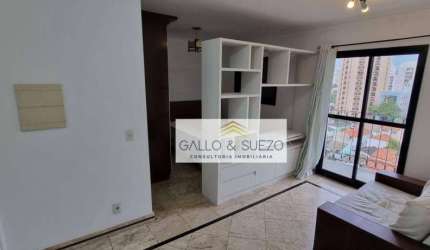 Apartamento para alugar, 35 m² por R$ 2.896,00/mês - Vila Monte Alegre - São Paulo/SP