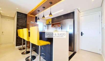 Apartamento para alugar, 47 m² por R$ 3.682,11/mês - Cambuci - São Paulo/SP