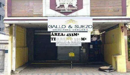 Galpão à venda, 433 m² por R$ 2.493.000,00 - Saúde - São Paulo/SP