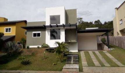 VENDA DE CASA NO CONDOMÍNIO IBIRAPITANGA, EM SANTA ISABEL/SP, 287m² com 3 suítes. CONSULTE-NOS.