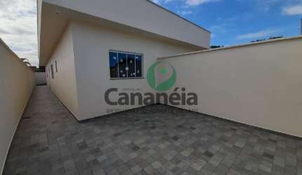 Casas novas 2 dormitórios (1 suíte) disponíveis para venda com financiamento - Acaraú - Cananéia/SP