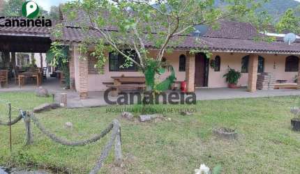 Casa de Campo com 7 suítes disponível para venda na Estrada do Ariri, em Cananéia - Litoral Sul de SP