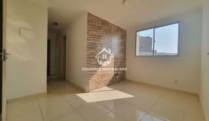 REF 1010. 2 Dormitórios. 1 vaga na garagem - Parque São Vicente - Mauá