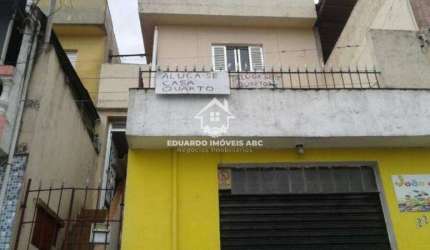 2 vagas na garagem. Salão comercial com 16². Diadema