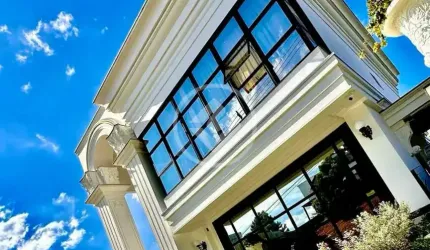 Casa de cinema, onde o bom gosto e a sofisticação andam juntos