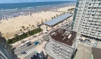 Apartamento com 2 dormitórios, 77 m² - venda por R$ 650.000,00 ou aluguel por R$ 4.000,00/mês - Vila Guilhermina - Praia Grande/SP