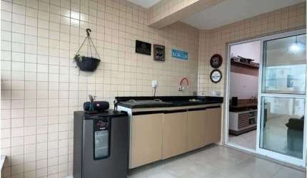 Apartamento com 2 dormitórios à venda, 82 m² por R$ 490.000,00 - Vila Assunção - Praia Grande/SP