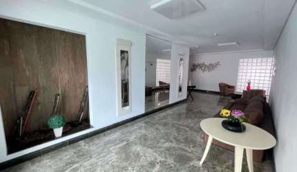 Apartamento com 3 dormitórios para alugar, 130 m² por R$ 5.500,00/mês - Vila Assunção - Praia Grande/SP