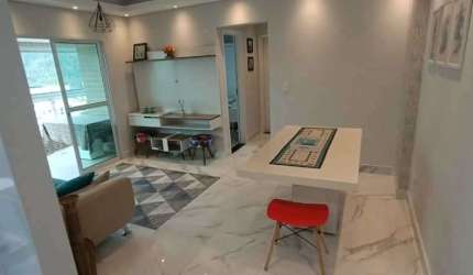 Apartamento com 2 dormitórios à venda, 72 m² por R$ 630.000,00 - Canto do Forte - Praia Grande/SP