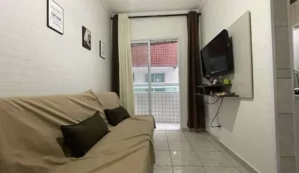 Apartamento com 1 dormitório à venda, 42 m² por R$ 300.000,00 - Ocian - Praia Grande/SP