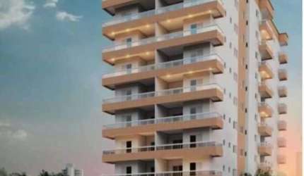 Apartamento com 1 dormitório à venda, 43 m² por R$ 290.000,00 - Vila Guilhermina - Praia Grande/SP