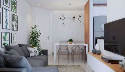 Apartamento com 1 dormitório à venda, 48 m² por R$ 350.000,00 - Boqueirão - Praia Grande/SP