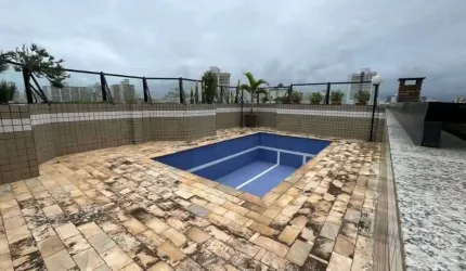 Cobertura com 3 dormitórios à venda, 295 m² por R$ 1.950.000,00 - Vila Guilhermina - Praia Grande/SP