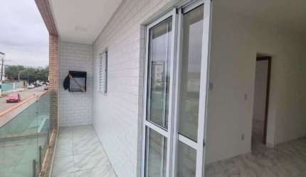 Casa de Condomínio com 2 quartos, Mirim, Praia Grande - R$ 330 mil, Cod: 8979