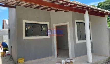 Casa com 2 quartos à venda na Rua Quatorze, Balneário Bambuí (Ponta Negra), Maricá, 70 m2 por R$ 290.000