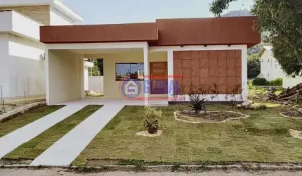 Casa em condomínio fechado com 3 quartos à venda na Rua João da Cunha Abreu, São José do Imbassaí, Maricá, 126 m2 por R$ 600.000