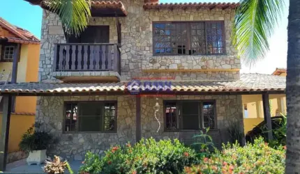 Casa em condomínio fechado com 4 quartos à venda na Rua Antônio Vieira Sobrinho, Centro, Maricá, 250 m2 por R$ 1.190.000