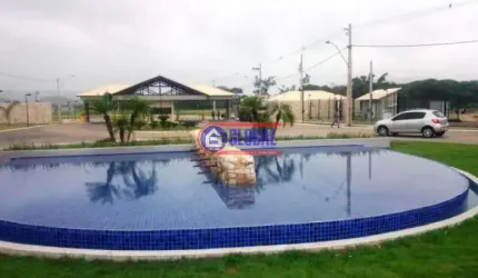 Terreno em condomínio fechado à venda na Rodovia Ernani do Amaral Peixoto, Flamengo, Maricá, 381 m2 por R$ 195.000