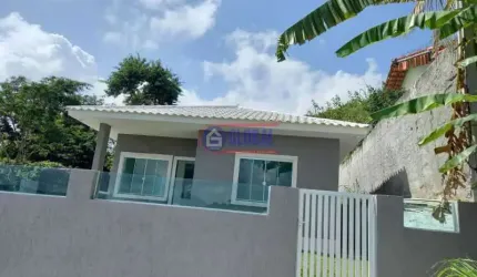Casa em condomínio fechado com 2 quartos à venda na Avenida Roberto da Silveira, Flamengo, Maricá, 70 m2 por R$ 379.000