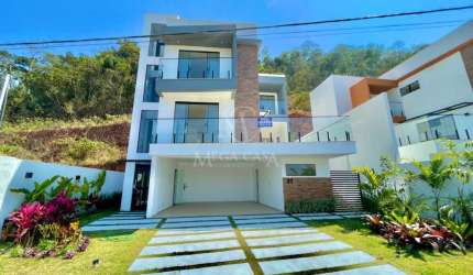 Casa em condomínio fechado com 3 quartos à venda na Clorofila, 170, Terras Altas, Juiz de Fora, 327 m2 por R$ 1.000.000