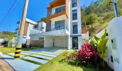 Casa em condomínio fechado com 4 quartos à venda na Clorofila, 170, Terras Altas, Juiz de Fora, 353 m2 por R$ 1.500.000