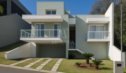 Casa em condomínio fechado com 3 quartos à venda na Rua das Petúnias, 37, Novo Horizonte, Juiz de Fora, 216 m2 por R$ 1.350.000