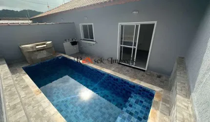 Casa com 2 dorms, Balneário Anchieta, Mongaguá - R$ 324 mil, Cod: 1857