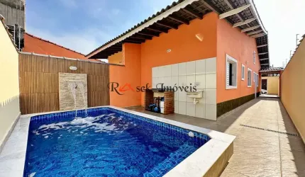 Casa com 2 quartos, TUPY, Itanhaém - R$ 350 mil, Cod: 1941